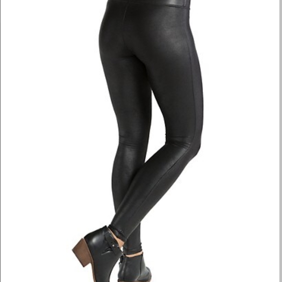 Spanx faux leather leggings - Picture 2 of 8
